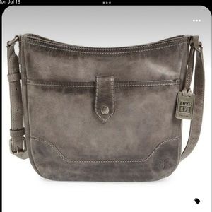Frye Melissa button crossbody Slate